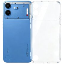 Силіконовий (TPU) чохол Deexe UltraThin для Nothing Phone (4b) - Transparent: фото 1 з 6