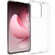 Силиконовый (TPU) чехол Deexe UltraThin для OPPO Reno 13 F/FS 5G - Transparent (375700T)