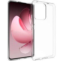 Силиконовый (TPU) чехол Deexe UltraThin для OPPO Reno 13 F/FS 5G - Transparent: фото 1 из 5