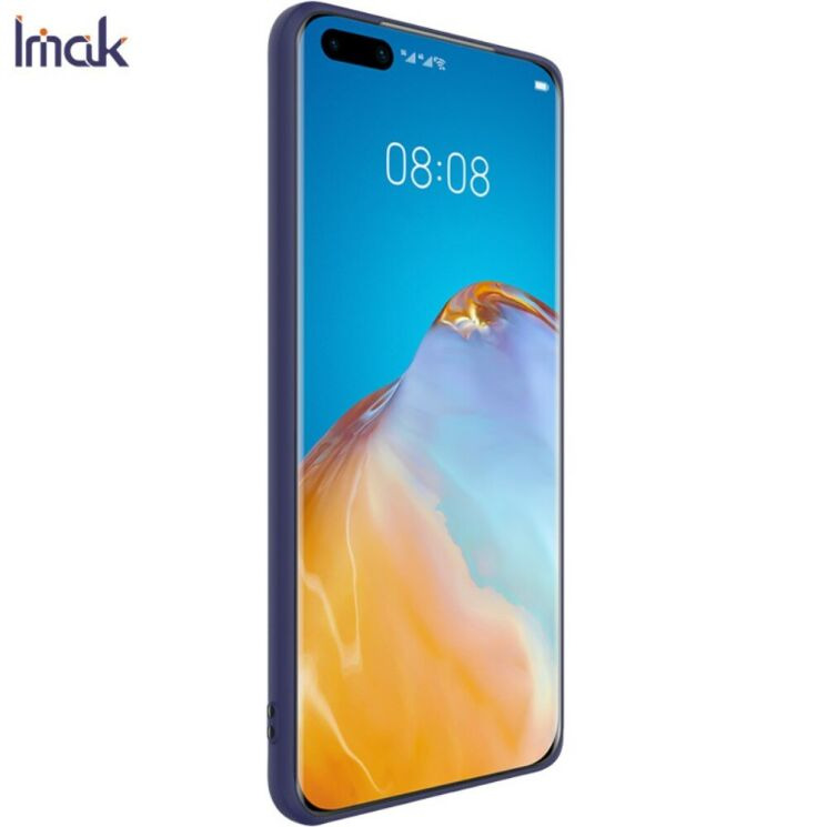 Силиконовый (TPU) чехол IMAK UC-1 Series для Huawei P40 Pro - Blue: фото 3 из 10