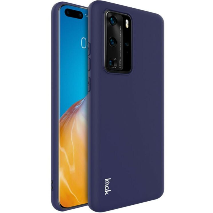 Силиконовый (TPU) чехол IMAK UC-1 Series для Huawei P40 Pro - Blue: фото 1 из 10