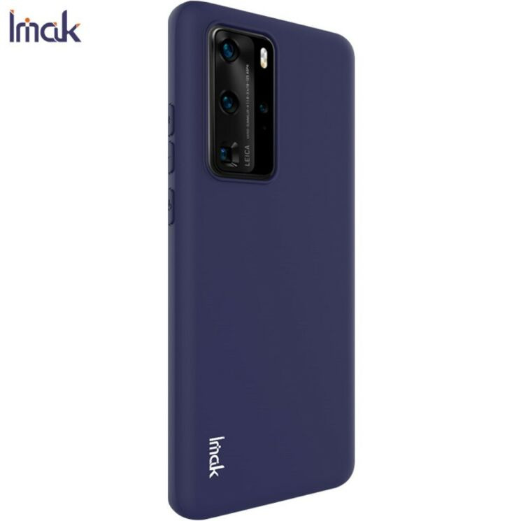 Силиконовый (TPU) чехол IMAK UC-1 Series для Huawei P40 Pro - Blue: фото 2 из 10