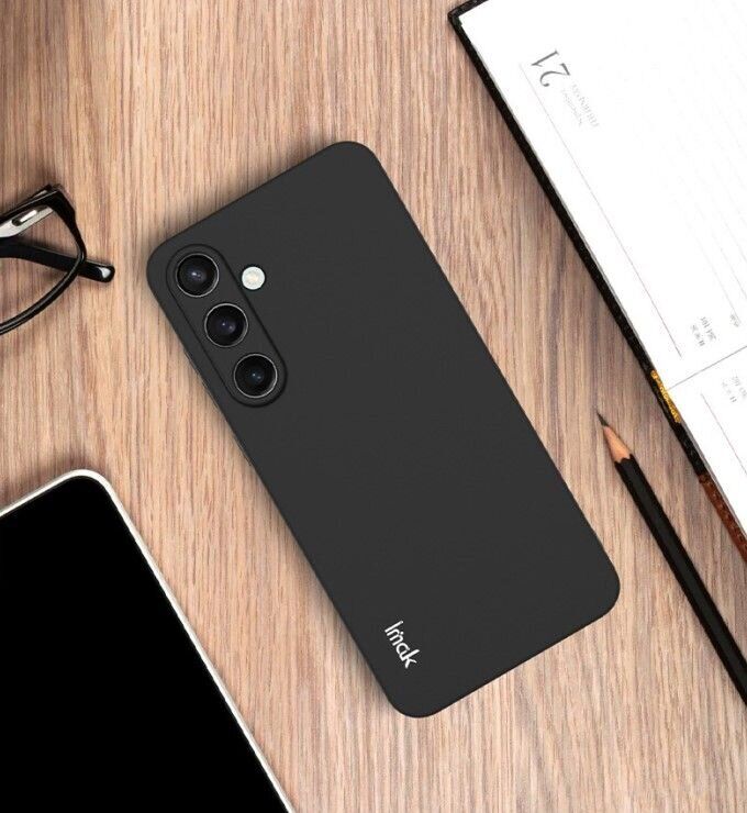Силиконовый (TPU) чехол IMAK UC-3 Series для Samsung Galaxy S24 FE (S721) - Black: фото 8 из 9