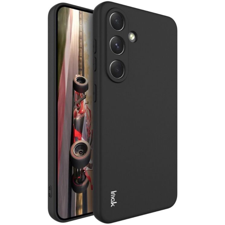 Силиконовый (TPU) чехол IMAK UC-3 Series для Samsung Galaxy S24 (S921) - Black: фото 1 из 12