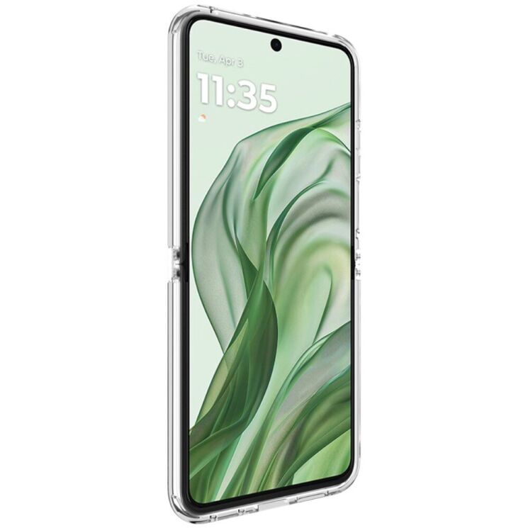 Силиконовый (TPU) чехол IMAK UX-6 Series для Motorola Razr 50 Ultra - Transparent: фото 3 из 9
