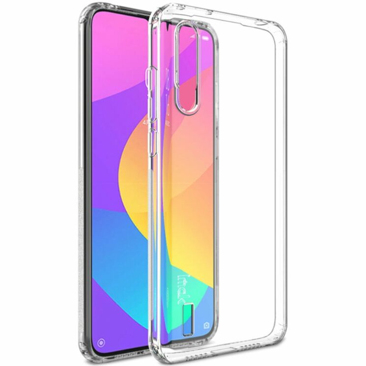 Силиконовый (TPU) чехол IMAK UX-6 Series для Xiaomi Mi 9 Lite / Mi CC9 - Transparent: фото 1 из 17