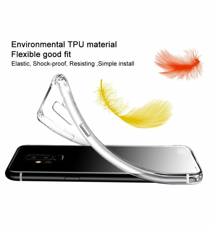 Силиконовый (TPU) чехол IMAK UX-6 Series для Xiaomi Mi 9 Lite / Mi CC9 - Transparent: фото 12 из 17