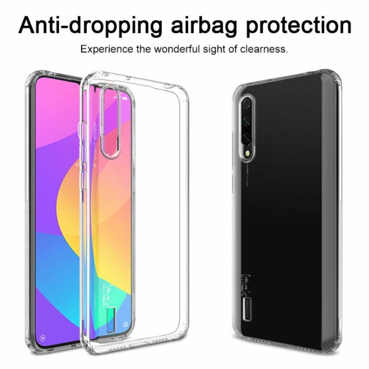 Силиконовый (TPU) чехол IMAK UX-6 Series для Xiaomi Mi 9 Lite / Mi CC9 - Transparent: фото 4 из 17