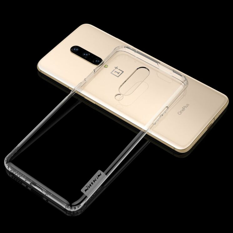 Силіконовий (TPU) чохол NILLKIN Nature для OnePlus 7 - Transparent: фото 4 з 14