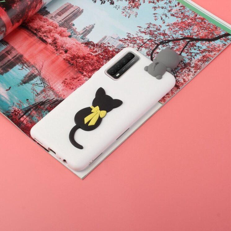 Силиконовый (TPU) чехол UniCase 3D Pattern для Xiaomi Mi 10T / Mi 10T Pro - Cat: фото 5 из 5