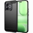 Силіконовий (TPU) чохол UniCase Carbon для Honor 600 Lite - Black (411806B)