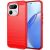 Силиконовый (TPU) чехол UniCase Carbon для Realme 16 Pro - Red: фото 1 из 8
