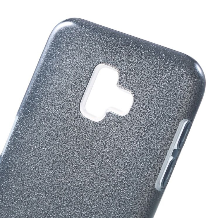 Силиконовый (TPU) чехол UniCase Glitter Cover для Samsung Galaxy J6+ (J610) - Blue: фото 4 из 6