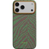Ультратонкий чохол Pitaka Edge Case Breath of Veins для iPhone 17 Pro Max (BV1702PM) - Sprout Surge: фото 1 з 13