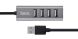 USB HUB Hoco HB1 USB to 4USB 2.0 (1m) - Grey (895642H). Фото 3 из 8