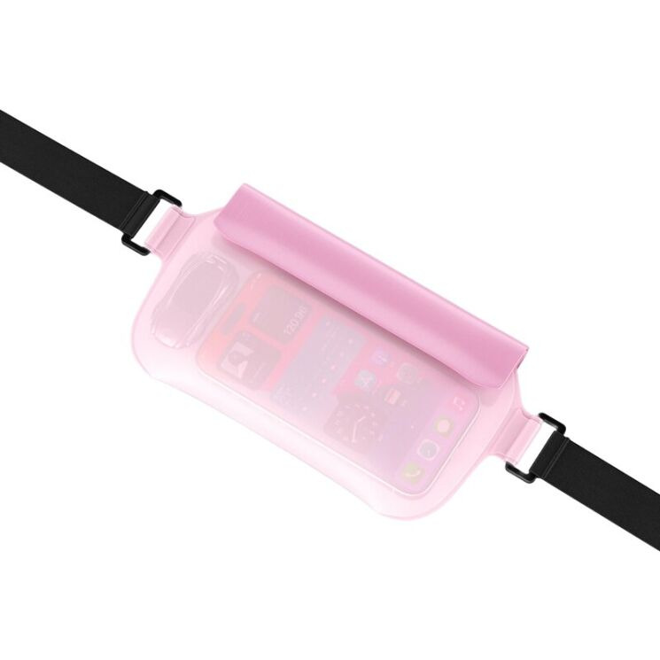 Влагозащитный чехол UniCase Aqua Motion для смартфонов с диагональю до 7.2 дюймов - Pink: фото 1 из 10