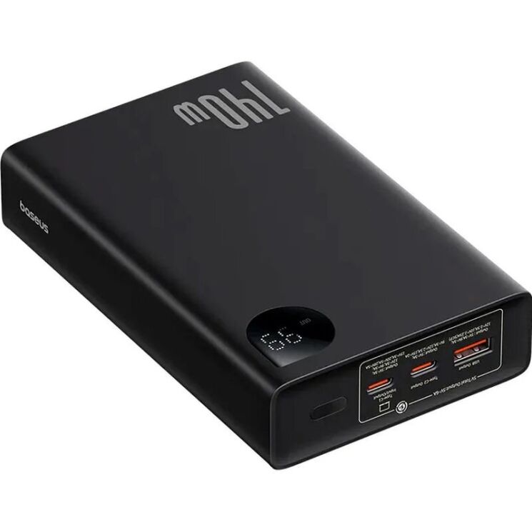 Зовнішній акумулятор Baseus Adaman Digital Display 140W (24000mAh) P10021508113-00 - Black: фото 4 з 22