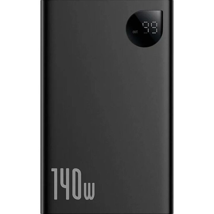 Зовнішній акумулятор Baseus Adaman Digital Display 140W (24000mAh) P10021508113-00 - Black: фото 3 з 22