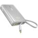 Внешний аккумулятор Baseus PicoGo 45W (10000mAh) + кабель Type-C (P10076803853-00) - Natural Titanium (995497H). Фото 3 из 23