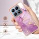 Захисний чохол Deexe Marble Case для Xiaomi 14T Pro - Rose Gold (365641RG). Фото 4 из 6