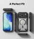 Защитный чехол Ringke Fusion X MagSafe для iPhone 18 Pro Max (8800380461758) - Black (423983B). Фото 17 из 22
