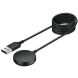 Зарядна док-станція Wireless Charger для Samsung Galaxy Watch 3 / 4 / 4 Classic / 5 / 5 Pro / 6 / 6 Classic / 7 / Ultra / Active / Active 2 / FE (EP-OR825BBRGRU) Технічна упаковка - Black (958138B). Фото 2 з 5