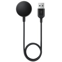 Зарядна док-станція Wireless Charger для Samsung Galaxy Watch 3 / 4 / 4 Classic / 5 / 5 Pro / 6 / 6 Classic / 7 / Ultra / Active / Active 2 / FE (EP-OR825BBRGRU) Технічна упаковка - Black: фото 1 з 5