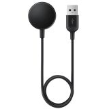 Зарядна док-станція Wireless Charger для Samsung Galaxy Watch 3 / 4 / 4 Classic / 5 / 5 Pro / 6 / 6 Classic / 7 / Ultra / Active / Active 2 / FE (EP-OR825BBRGRU) Технічна упаковка - Black: фото 1 з 5