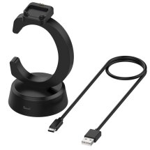 Зарядний пристрій Deexe Dock Charger для Xiaomi Redmi Watch 3 / Watch 2 / Watch 2 Lite - Black: фото 1 з 12