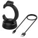 Зарядний пристрій Deexe Dock Charger для Xiaomi Redmi Watch 3 / Watch 2 / Watch 2 Lite - Black (958131B). Фото 1 з 12