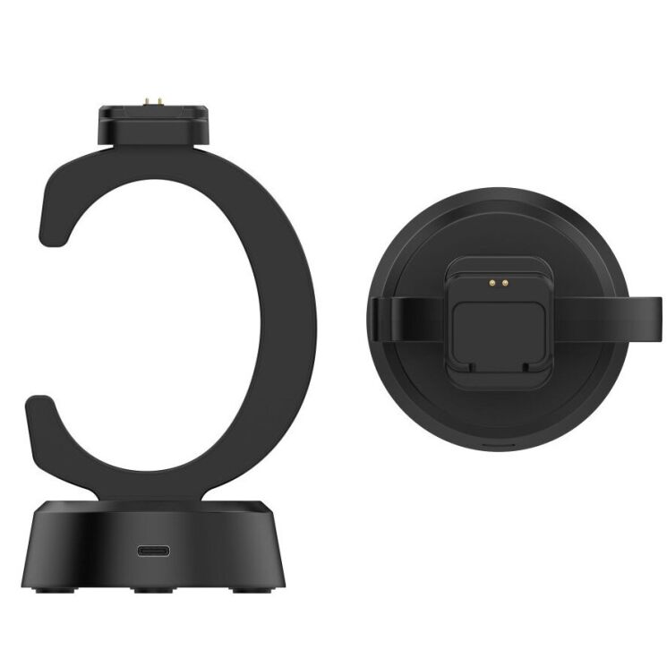 Зарядний пристрій Deexe Dock Charger для Xiaomi Redmi Watch 3 / Watch 2 / Watch 2 Lite - Black: фото 10 з 12