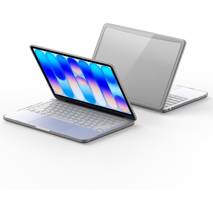 Защитная накладка Dux Ducis LCGB Series для Apple MacBook Neo (2026) - Translucent Black (236703B) Защитная накладка Dux Ducis LCGB Series для Apple MacBook Neo (2026) - Translucent Black: фото 3 из 10