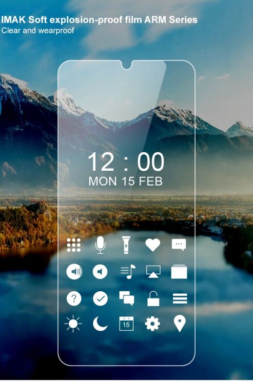Защитная пленка IMAK ARM Series для Samsung Galaxy A04e (A042): фото 4 из 8