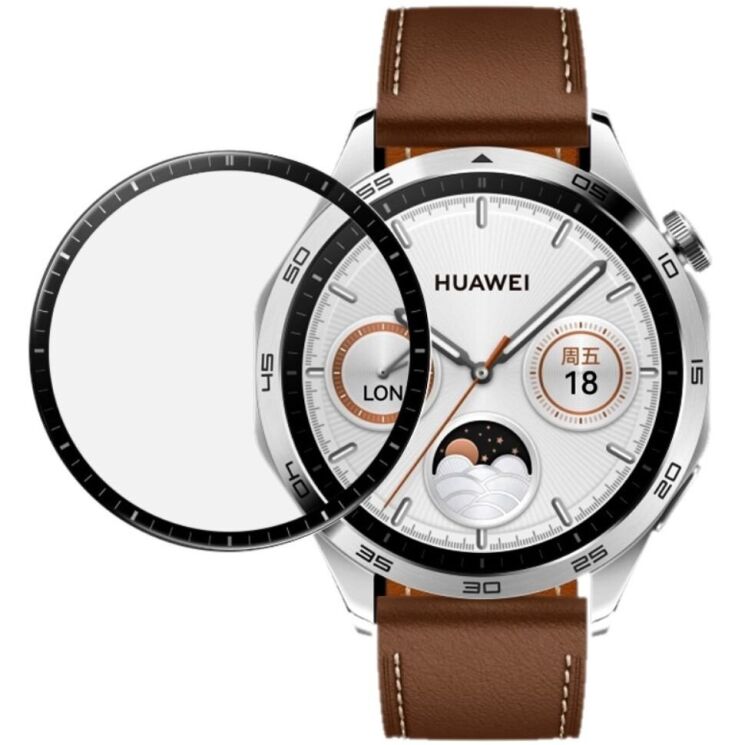 Защитная пленка IMAK Watch Film для Huawei Watch GT 4 (46mm) - Black: фото 1 из 8