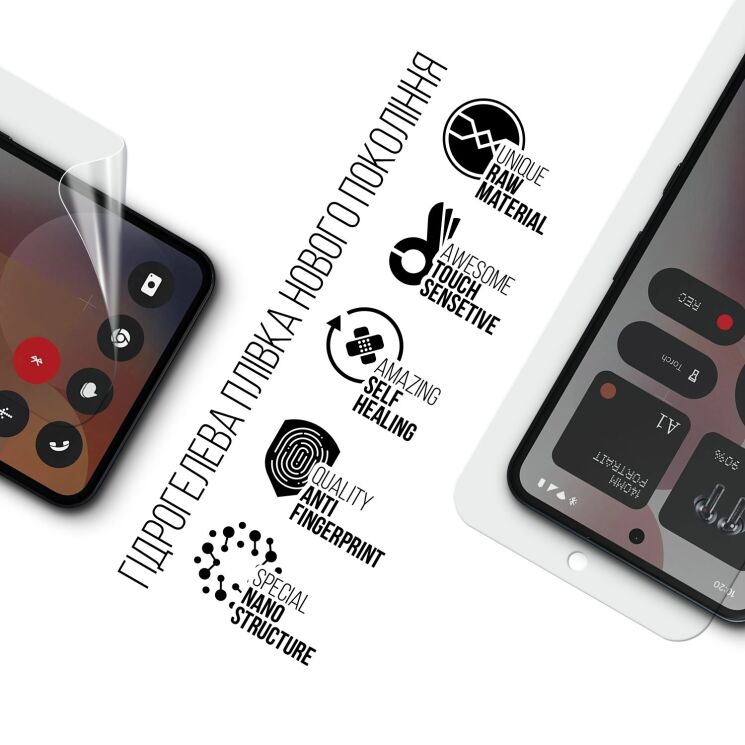 Захисна плівка на екран ArmorStandart Clear для Nothing Phone (3a) Pro: фото 2 з 5