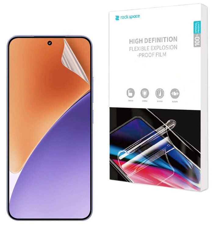 Защитная пленка на экран RockSpace Explosion-Proof SuperClear для Xiaomi 15: фото 1 из 10