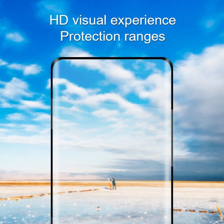 Захисне скло AMORUS Full Glue Tempered Glass для Reno 15 F/FS / Reno 14 F/FS / Reno 13 - Black: фото 3 з 9