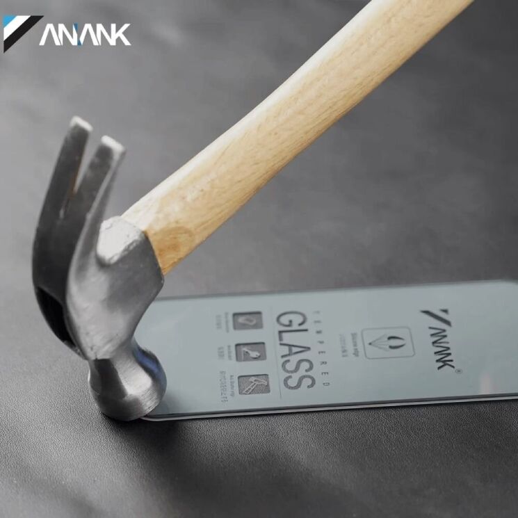 Захисне скло Anank 2.5D Anti-Crack для iPhone 16 Pro Max - Black: фото 7 з 8