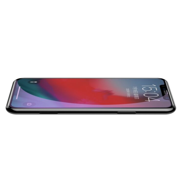 Защитное стекло BASEUS Full Covering 0.23mm для Apple iPhone XR - Black: фото 6 из 20