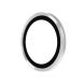 Захисне скло Deexe Camera Lens Frame Glass для Samsung Galaxy Tab S9 (X710/716) - Silver (333043S). Фото 2 з 4
