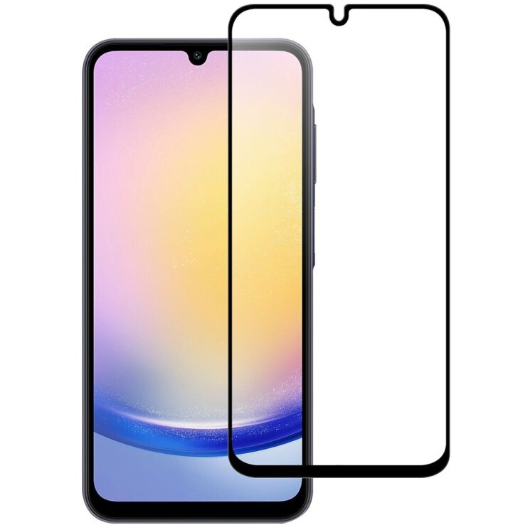 Защитное стекло Deexe Full Glue Coverage для Samsung Galaxy A27 (A276) - Black: фото 1 из 4