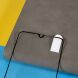 Захисне скло Deexe Full Glue Coverage для Xiaomi Redmi 12C - Black (320008B). Фото 4 з 8