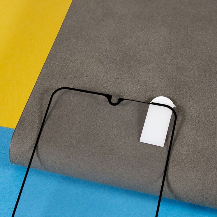 Захисне скло Deexe Full Glue Coverage для Xiaomi Redmi 12C - Black: фото 4 з 8