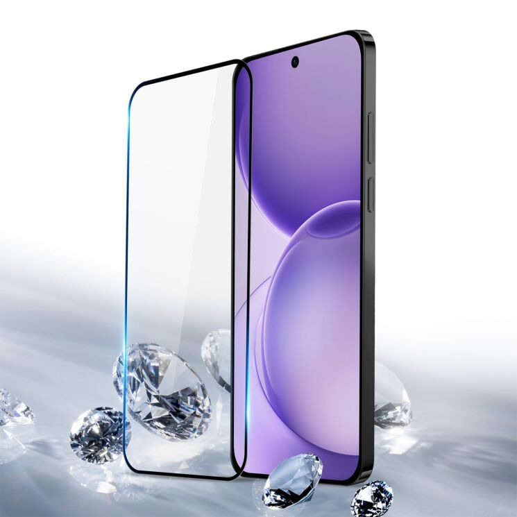 Защитное стекло DUX DUCIS Full Glue для OPPO Reno 16 F/FS - Black (413426B) Защитное стекло DUX DUCIS Full Glue для OPPO Reno 16 F/FS - Black: фото 2 из 7
