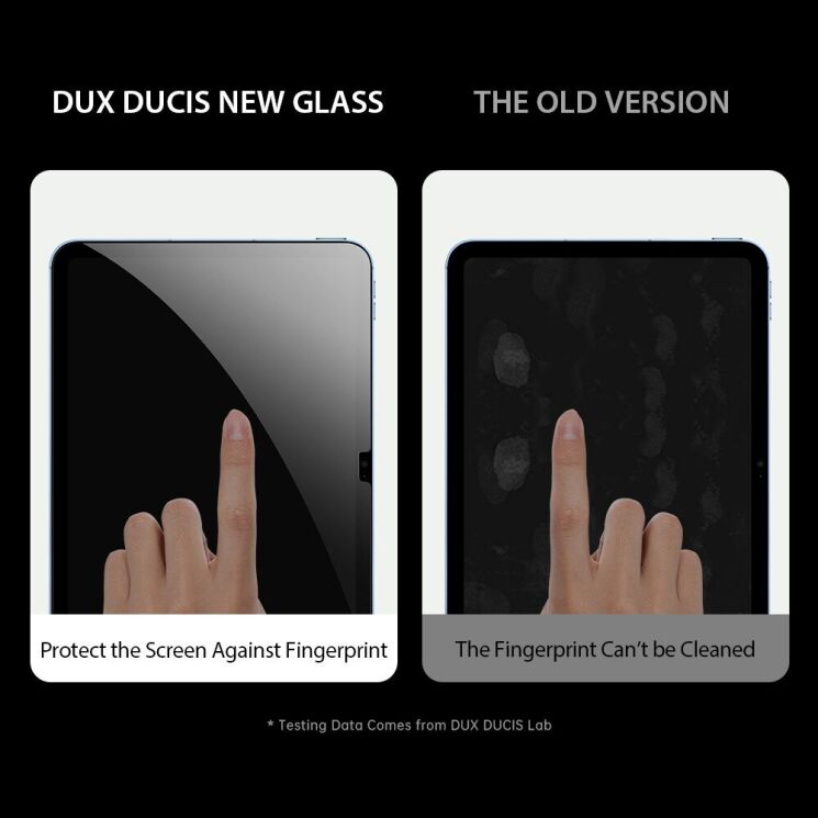 Защитное стекло DUX DUCIS HD Full Screen для Apple iPad Air 11 M3/M2 (2025/2024) - Transparent: фото 6 из 8
