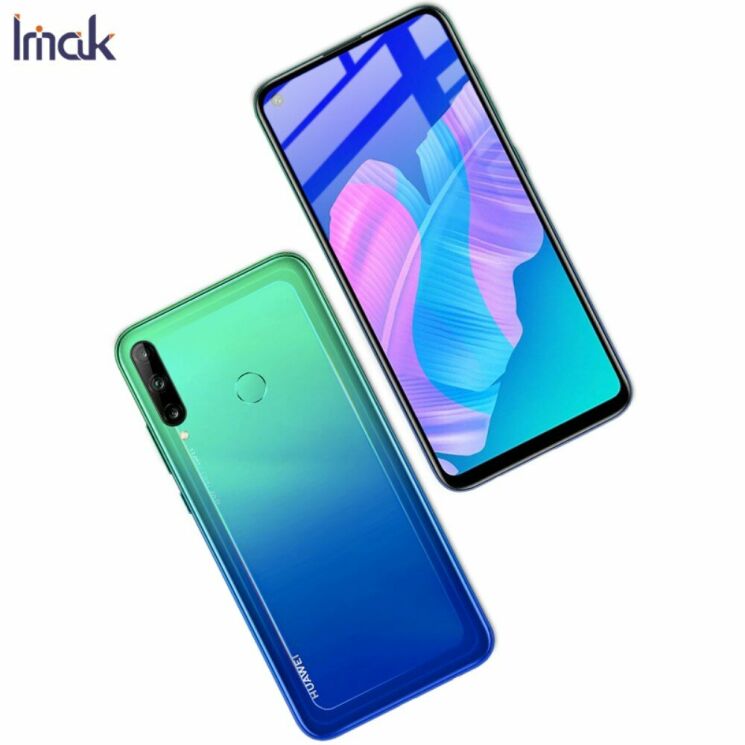 Защитное стекло IMAK 5D Pro+ Full Glue для Huawei P40 Lite E - Black: фото 4 из 11