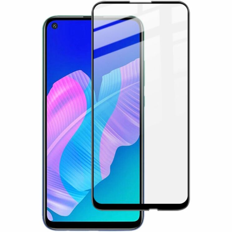 Защитное стекло IMAK 5D Pro+ Full Glue для Huawei P40 Lite E - Black: фото 1 из 11
