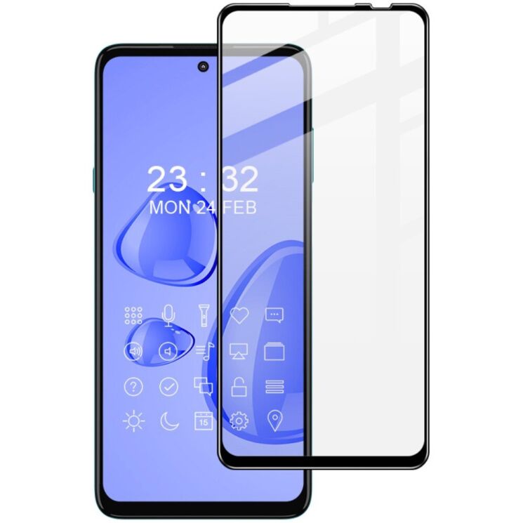 Захисне скло IMAK 5D Pro+ Full Glue для Motorola Edge 20 Lite - Black: фото 1 з 10