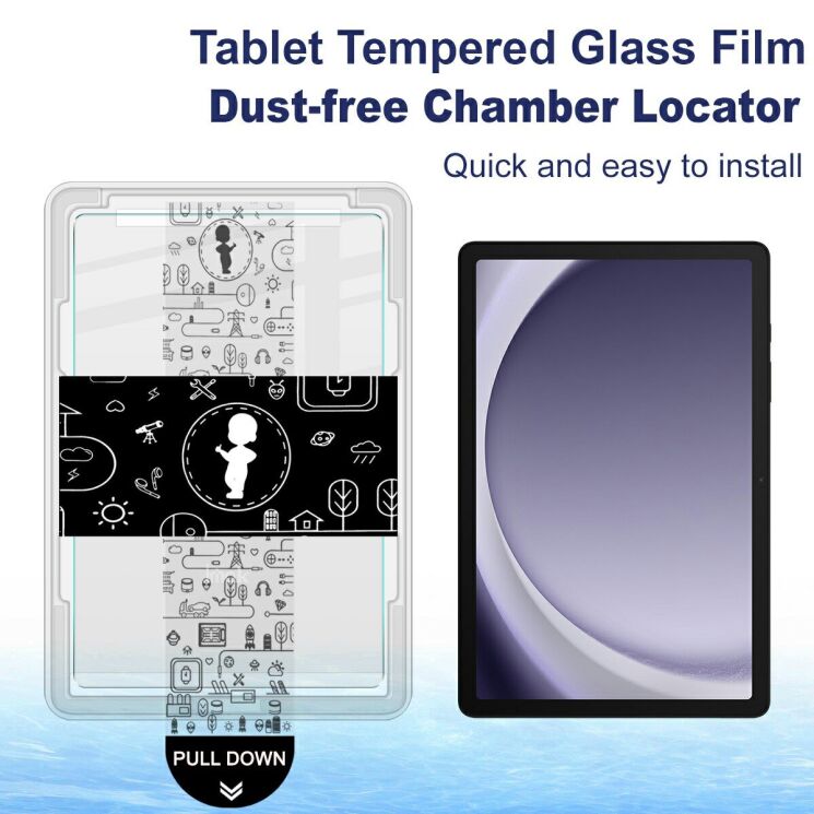 Защитное стекло IMAK H Install Glass для Samsung Galaxy Tab A9 Plus (X210/216): фото 3 из 9