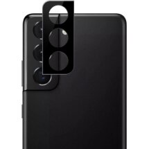 Захисне скло на камеру AMORUS Black Lens для Samsung Galaxy S21 (G991) / S21 Plus (G996) - Black: фото 1 з 7